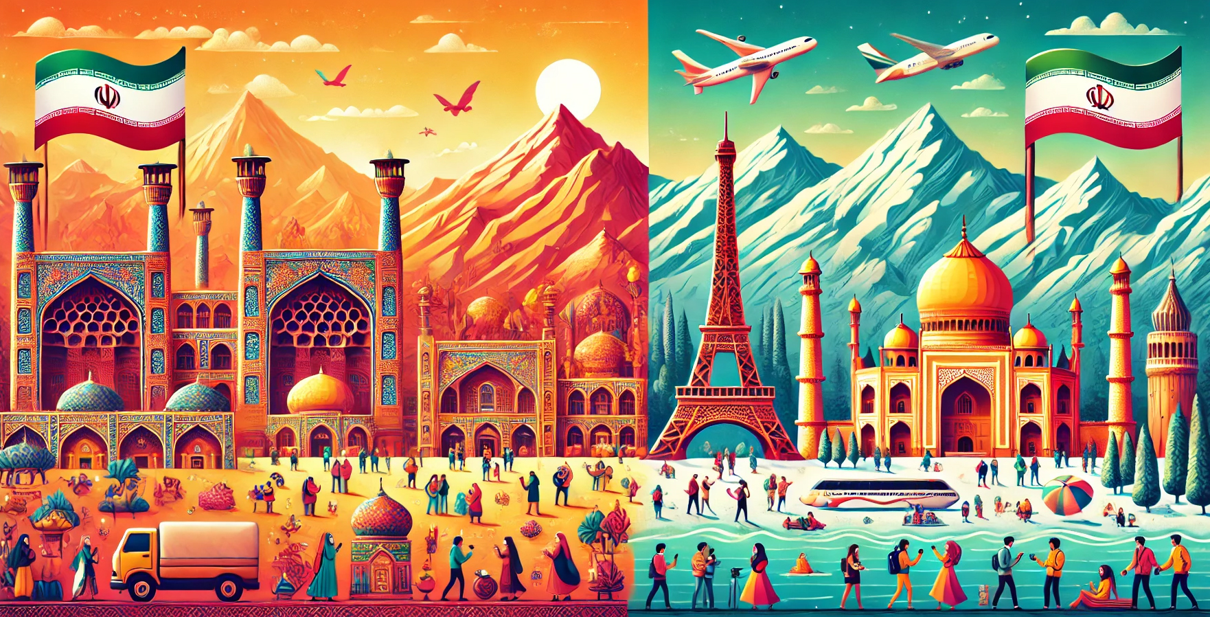 ایران‌گردی یا جهان‌گردی؟ کدام گزینه بهتر است؟