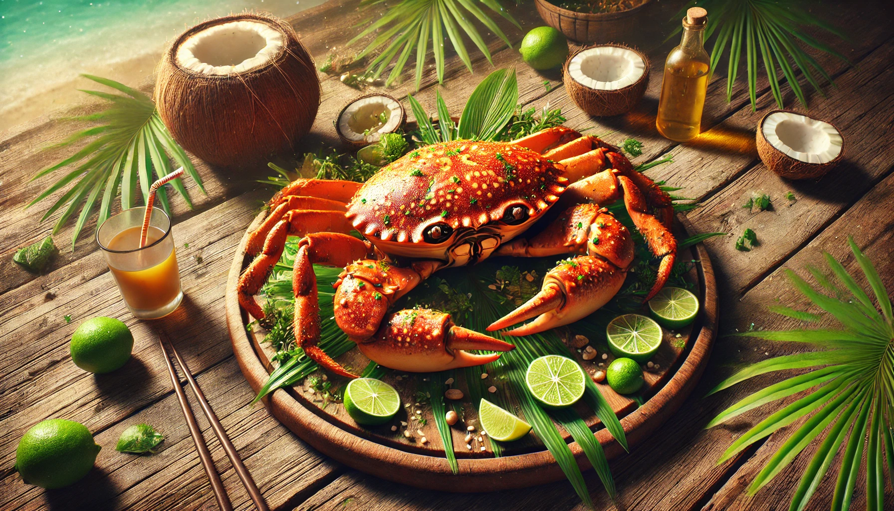 خرچنگ نارگیلی: تجربه‌ای ناب از طعم و ماجراجویی در اقیانوسیه